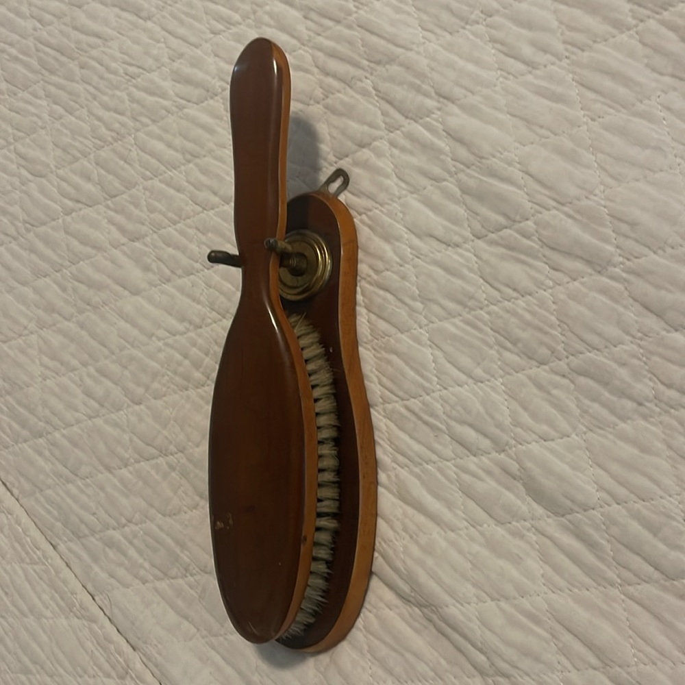 Hair Brush Made In Germany Expressly, Pure Bristle , 8 inches with wall hanger - Picture 4 of 4